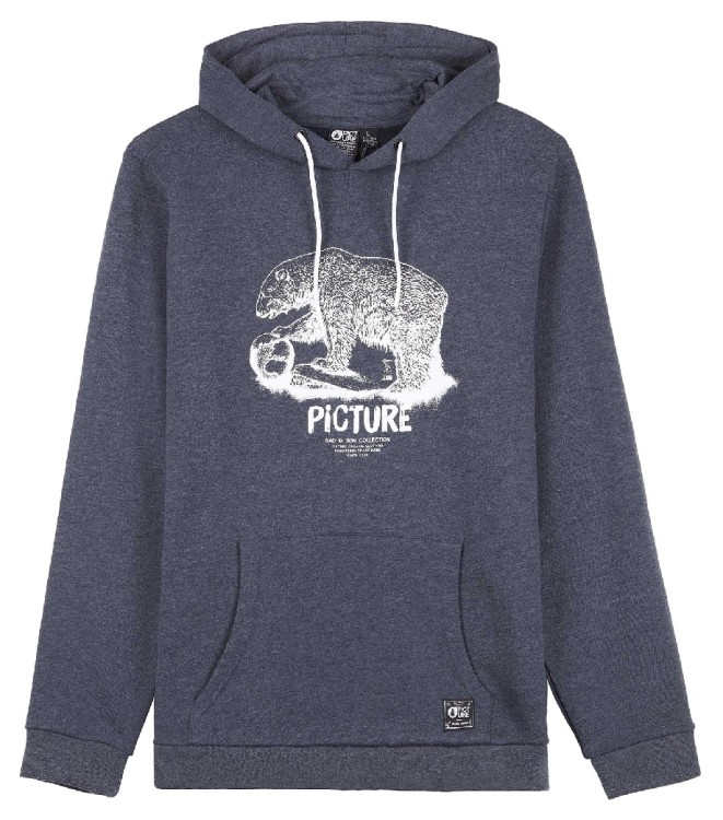 Толстовка женская Picture Organic Bear DS Hoody dark blue melange, MSW332B-M