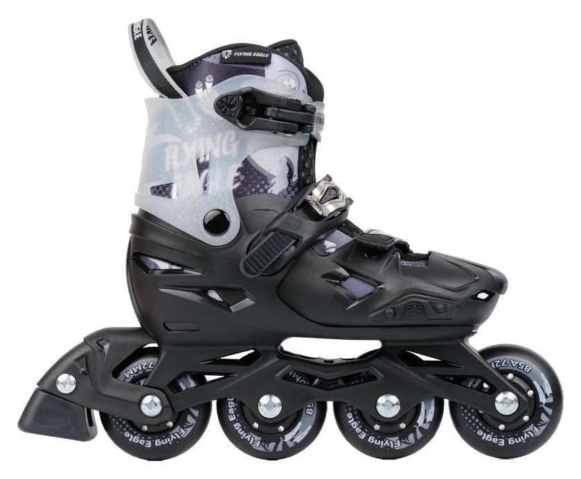 Дитячі розсувні ролики Flying Eagle S3 чорні, ROL_12460_1