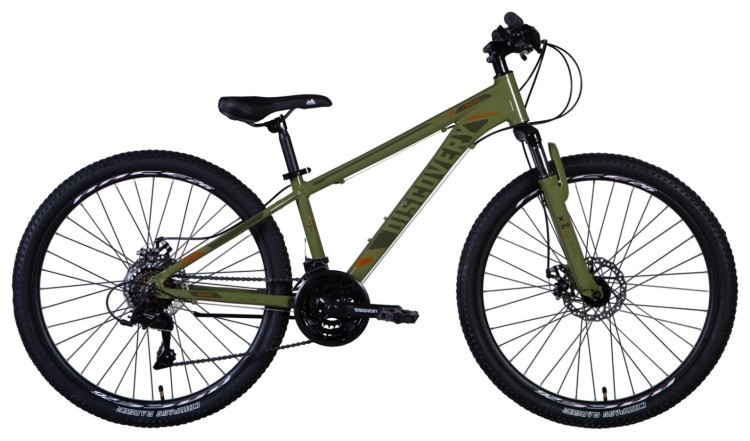 Велосипед 26" Discovery BASTION AM DD 2024 (хаки), OPS-DIS-26-580