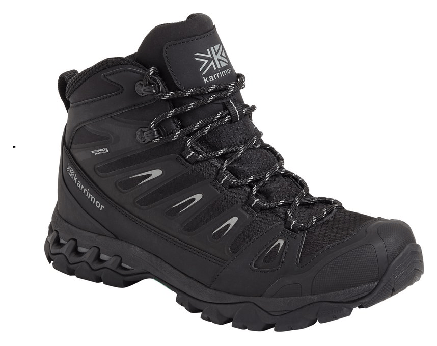 Черевики трекінгові чоловічі Karrimor PUMA MID WEATHERTITE M 46 (12.0UK) Black (K1018-BLK), RCH_11585