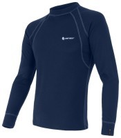 Термофутболка мужская Sensor Double Face LS deep blue 23200059, SM11DF-deepblue