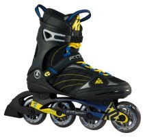 Роликові коньки для дорослих K2 FIT 80 Sport M 45 (11.5US) 295мм Black/yellow/blue (3040710)