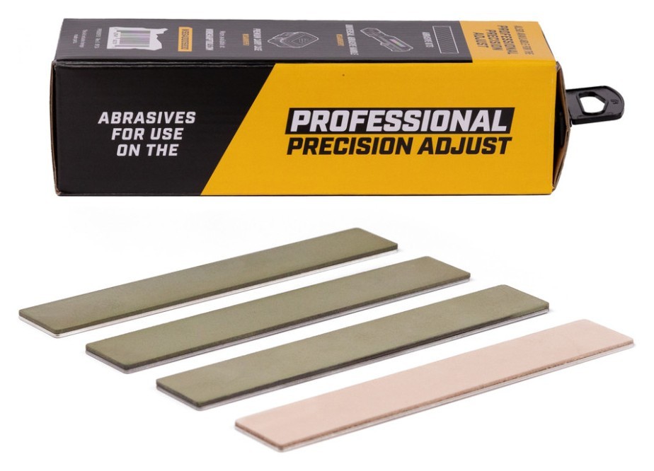 Work Sharp Набір аксесуарів до Professional Precision Adjust Elite Knife Sharpener ( 3 точильні камені, 1 шкіряна смуга, 1 полірувальна паста), FNR_WSSA0005930-I