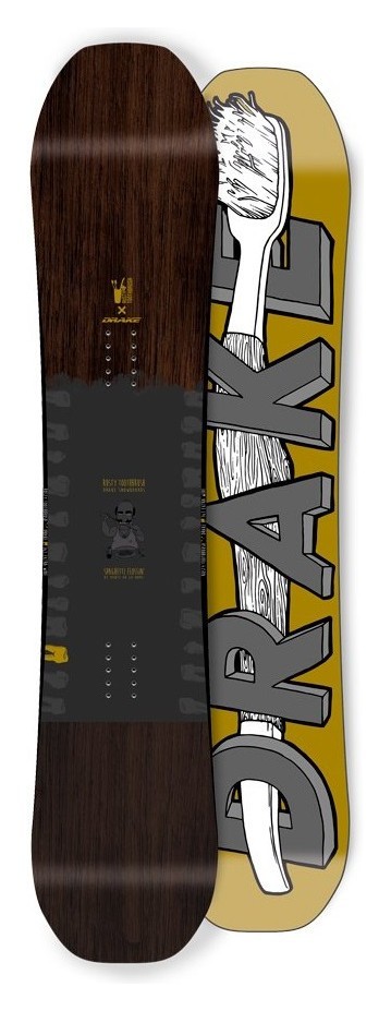 Сноуборд Drake BATTLE RUSTY WIDE 155 Black/Khaki/Grey (76221038), RCH_20273