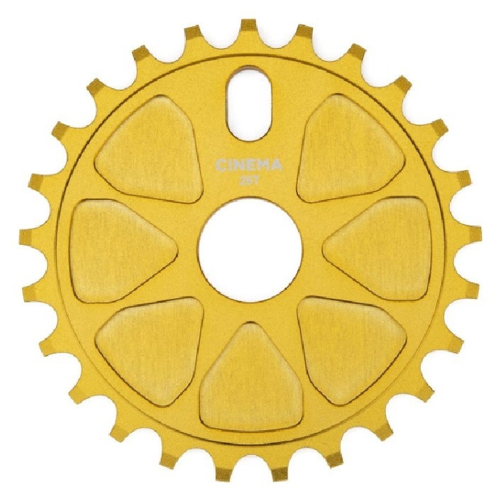 Зірка Cinema Rock золотиста 25T (для BMX), VELD_CN8000-25GLD