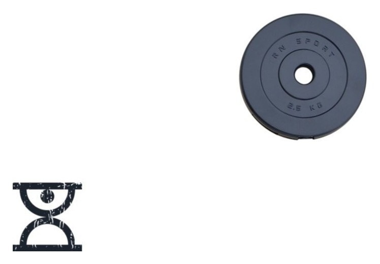 Диск композитний RN-Sport 2.5 кг – 31 мм., RNS_B-2,5-31