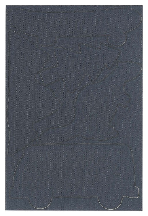 Picture Organic заплаты Light Tech Patch black-dark blue, ACC154A