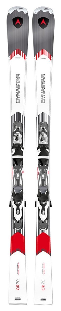 Ліжі гірські (комплект) Dynastar CR 70 XPRESS+XPRESS 10 170см White/grey/red (DAEIZ01+FCED035), RCH_20664