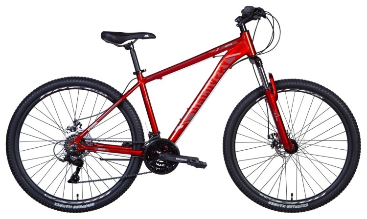 Велосипед 27.5" Discovery BASTION 2024 (красный), OPS-DIS-27.5-061