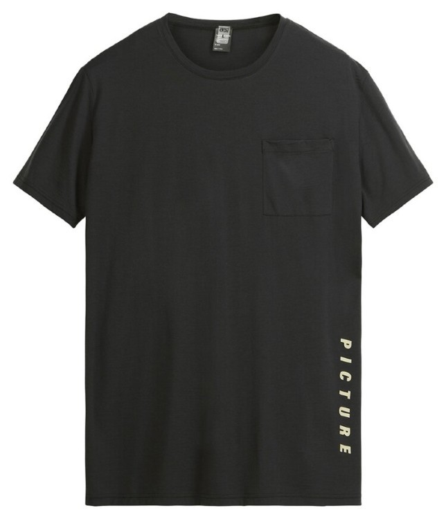 Picture Organic футболка Loxol Merino black XXL, MTS1079A-XXL