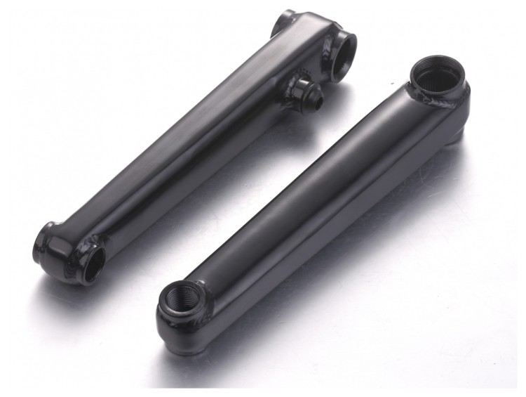 Шатуны BMX 48T-19мм Kenli KL-8801S, Cr-Mo L175мм (черный), CHW-326