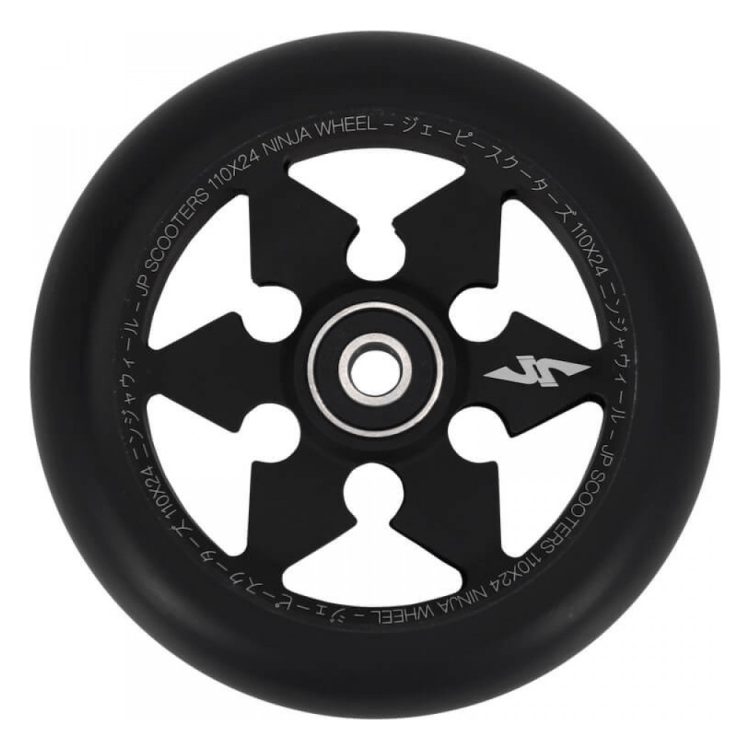 Колесо для трюкового самокату JP Ninja 6-Spoke Pro 110mm - Black, FRD.039724