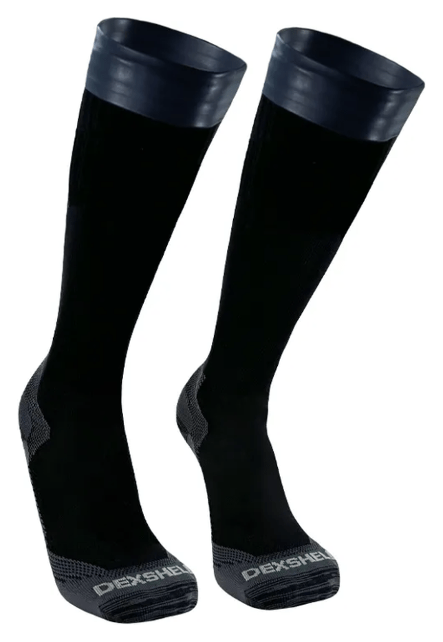 Шкарпетки водонепроникні Dexshell Wading Pro Socks, чорні, розмір L (43-46), FNR_DS70606JBG-L