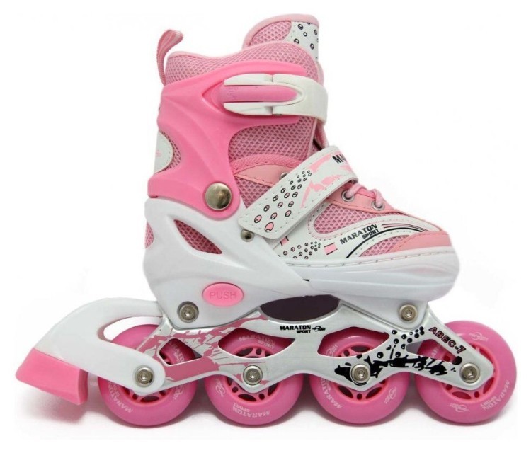 Ролики Maraton Oscar S(28-33) pink, S (28-33), MRTN_2835