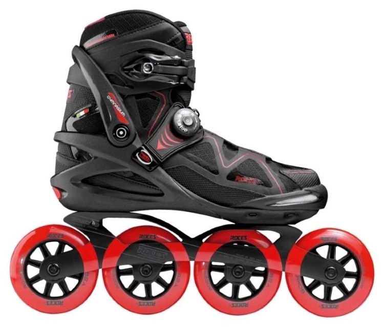 Роликові ковзани Roces GYMNASIUM 2.0 /чорно-червоний/ 41, 400836/41 (BLACK-RED)