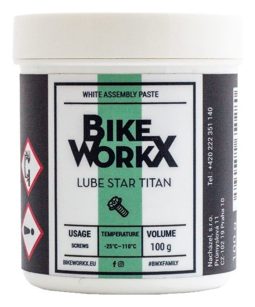 Мастило для різбових поєднань BikeWorkx Lube Star Titan банка 100 г, OBOD_TITAN/100