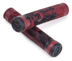 Грипсы Fuzion Hex Pro Black Red Swirl