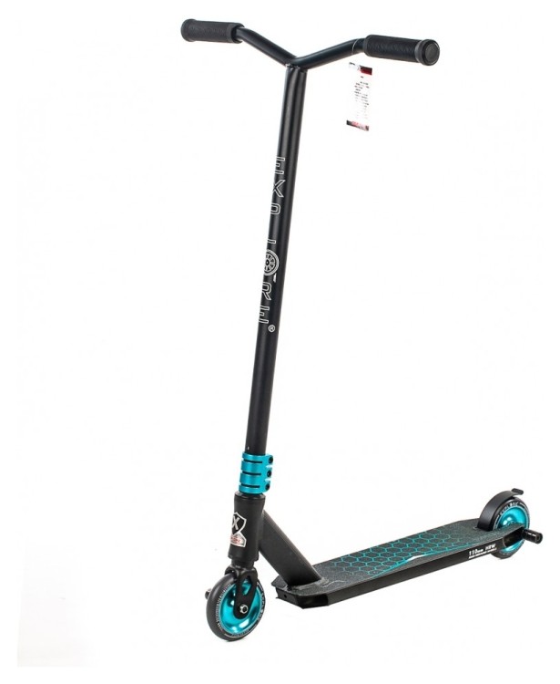 Трюковой самокат Explore CROSS DELUXE II, синий, AMG-CROSSDELUXEII-blue