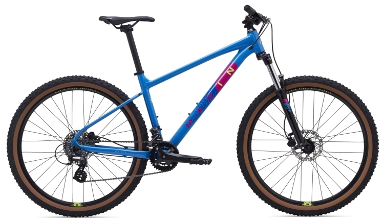 Велосипед 27,5" Marin BOBCAT TRAIL 3 рама - M 2024 Gloss Bright Blue/Dark Blue/Yellow/Magenta, SKD-28-87