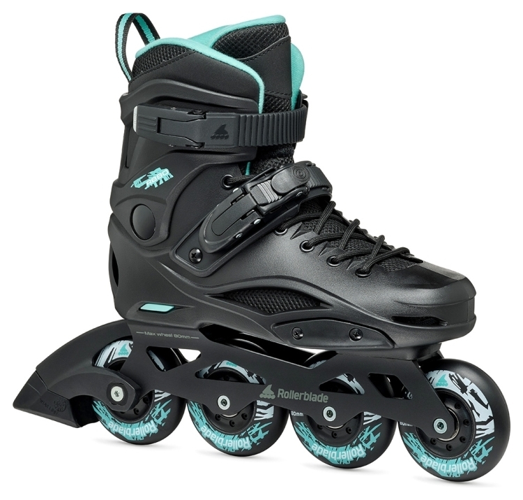 Ролики Rollerblade RB 80 W black-light blue, 07400600-774-250