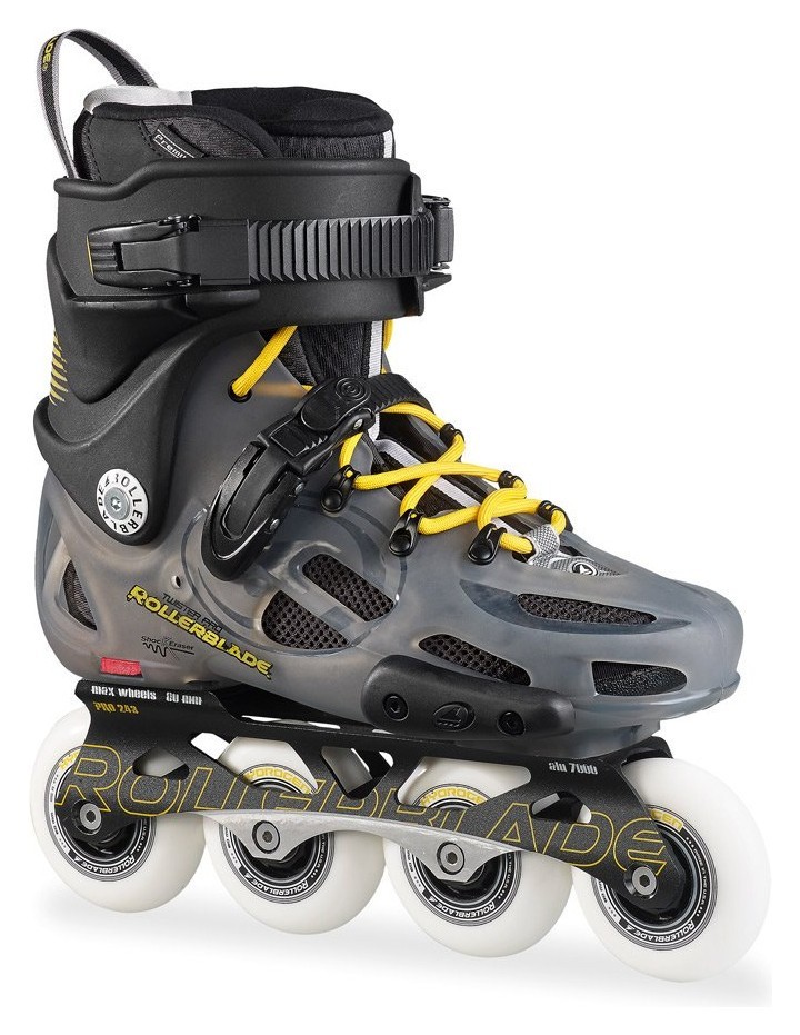 Роликові коньки для дорослих Rollerblade TWISTER PRO 38 (6US) 240мм Anthracite/yellow (07505000 138) O, RCH_18653
