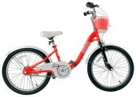 Велосипед дитячий RoyalBaby Chipmunk MM Girls 20", OFFICIAL UA, червоний