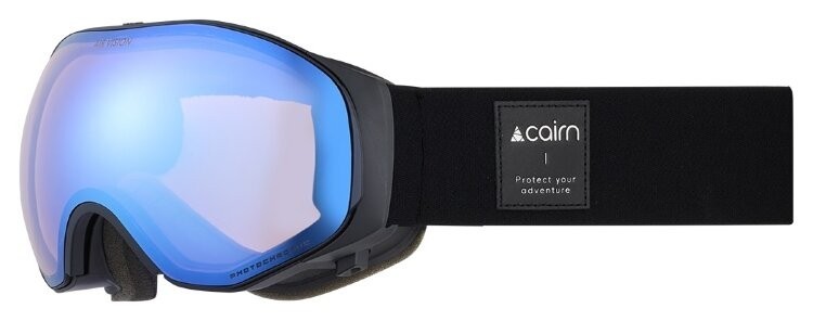Маска Cairn Air Vision Evolight NXT mat black-blue, 0581384-4102