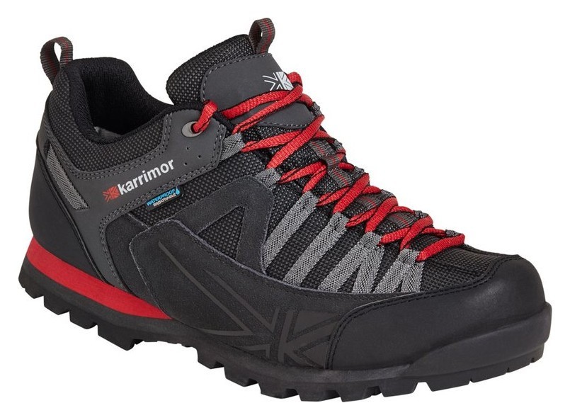 Черевики трекінгові чоловічі Karrimor SPIKE LOW 3 WEATHERTITE M 43 (9.0UK) Black/red (K950-BKR), RCH_15915