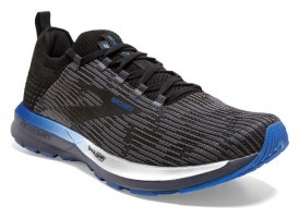 Кроссовки мужские Brooks RICOCHET 2 M 42.5 (9.0US) Black/grey/blue (1103151D053)