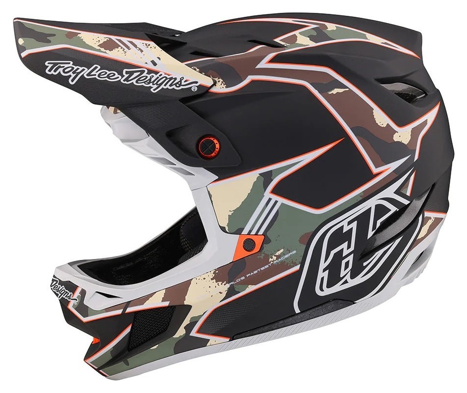 Велосипедный шлем TLD D4 COMPOSITE HELMET Matrix Camo [ARMY Green] M, OBOD_140035003