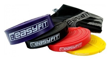 Гумові петлі EasyFit: набір 1-45 кг (4 шт)