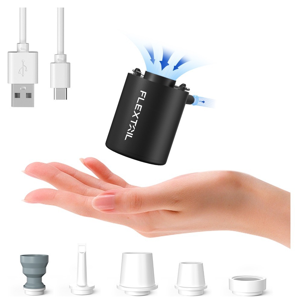 Насос кемпінговий Flextail Tiny Pump, чорний, FNR_6975755961323