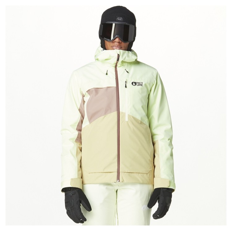 Picture Organic куртка лыжная Seen W 2025 lime cream-hemp-roebuck XS, WVT0369D-XS
