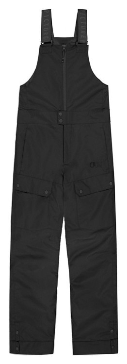 Picture Organic брюки лыжные Ninge Bib Jr 2025 black 8, KPT0049A-8