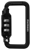 Munkees 35942 карабин Combi Lock Carabiner Square black