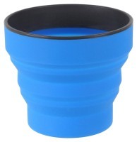 Lifeventure кружка Silicone Ellipse Mug blue