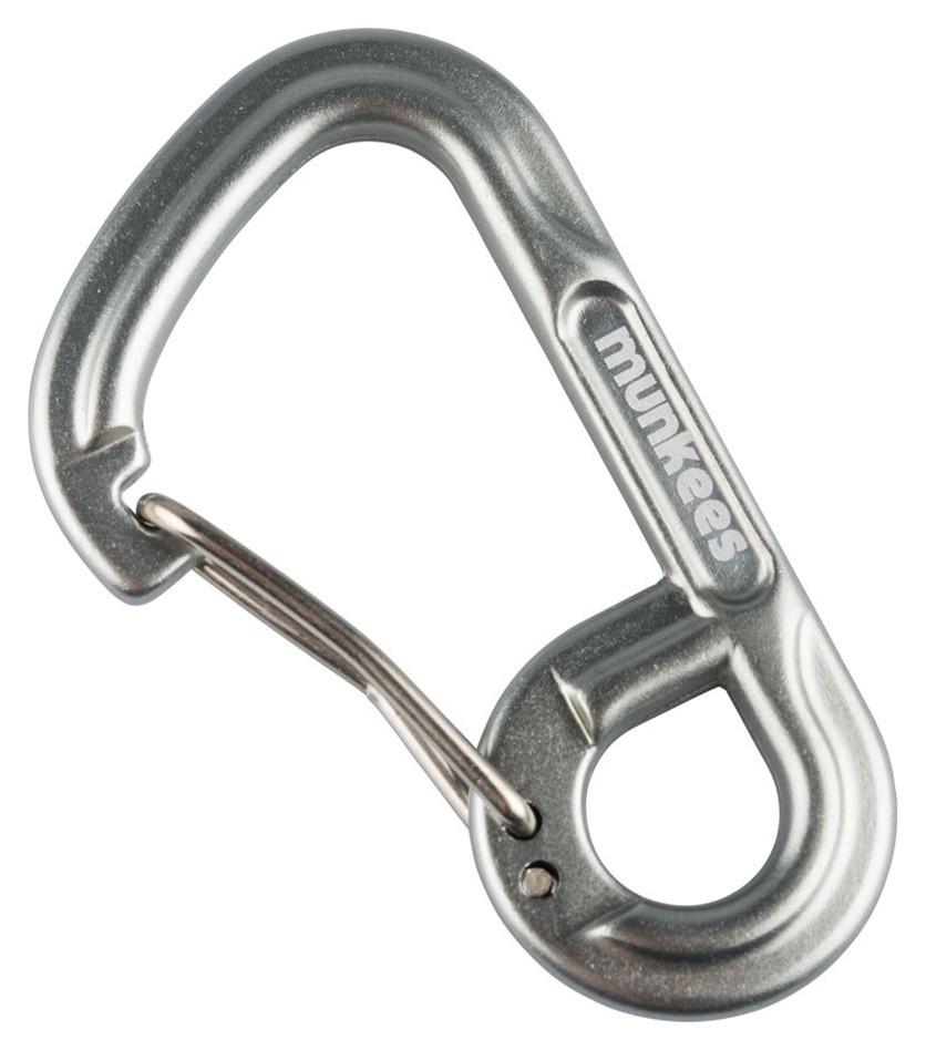 Munkees 3273 карабін Forged 6 grey, 3273-GY