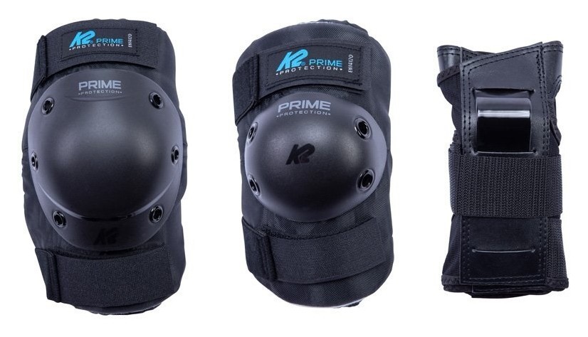 Захисний комплект для роликових коньків K2 PRIME W PAD SET L Black (30E1414.1.1), RCH_18949