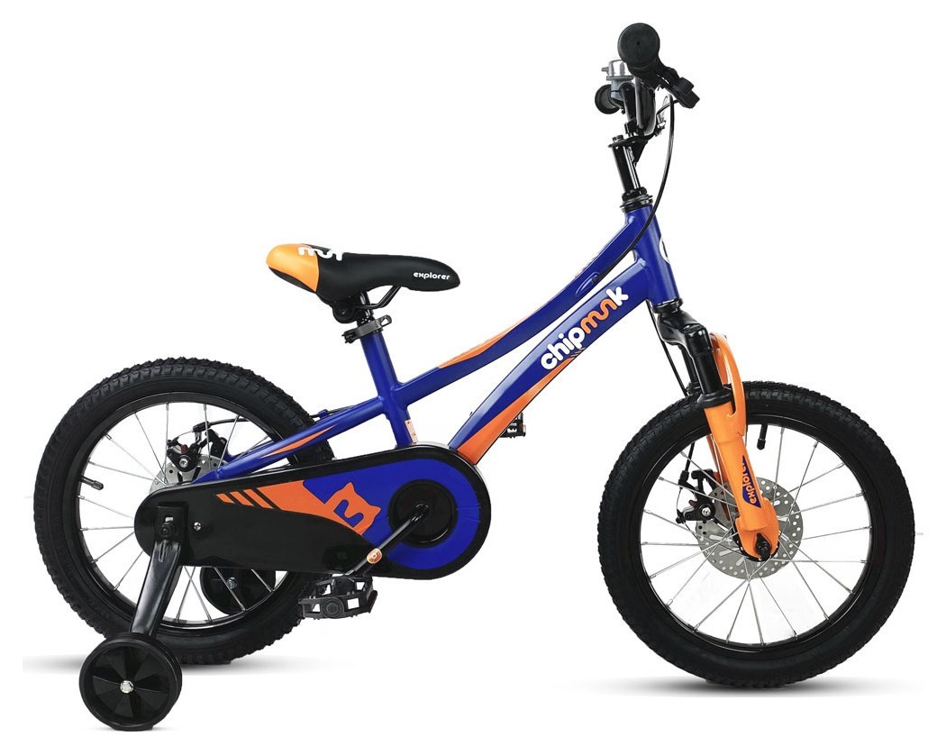 Велосипед детский RoyalBaby Chipmunk EXPLORER 16", OFFICIAL UA, синій, CM16-3B-blue