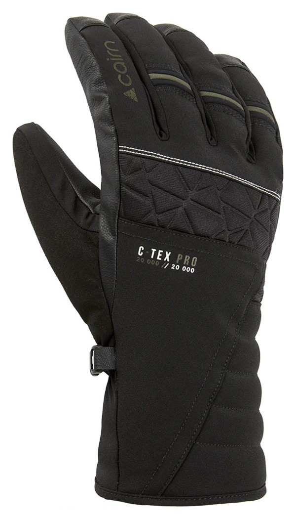 Cairn рукавички лижні Summit black-khaki 10, 0494156-108-10