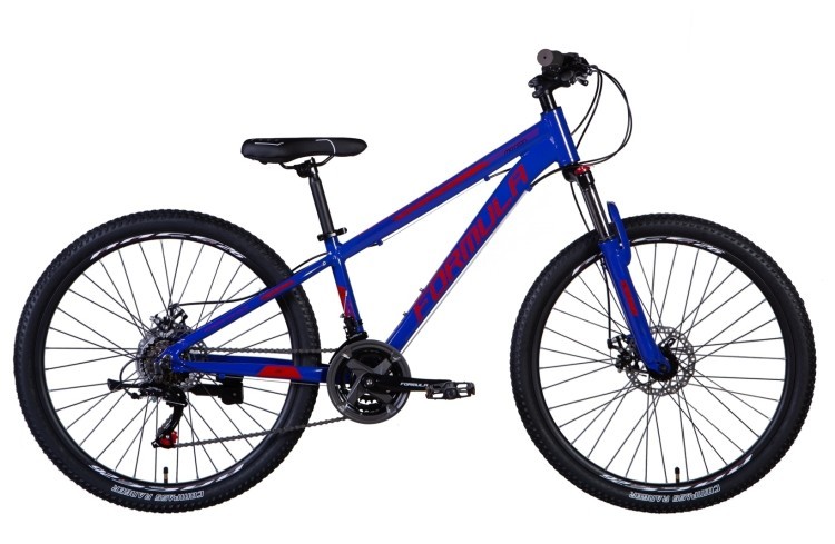 Велосипед 26" Formula MOTION 2024 (черно-зеленый (м)), OPS-FR-26-736