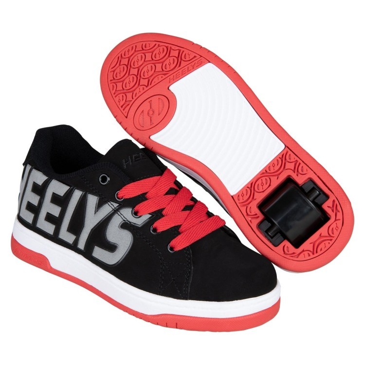 Роликові кросівки Heelys Split (HE101382) Black/Red, HLY-B1W-6885