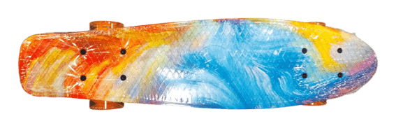 Пенніборд Bavar Fish з led колесами, фарби, 2801251