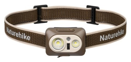 Ліхтар налобний Naturehike CNK2450ZM010, коричневий