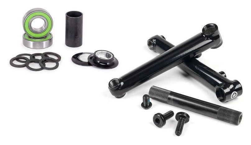 Шатуні велосипедні (комплект) Salt PRO48 165мм Black (15095010717), RCH_19945