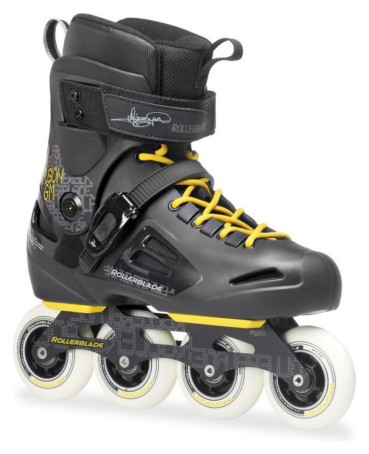 Роликові коньки для дорослих Rollerblade Fusion GM M 40.5 (8US) 260мм Black/yellow (07206100 800), RCH_18645