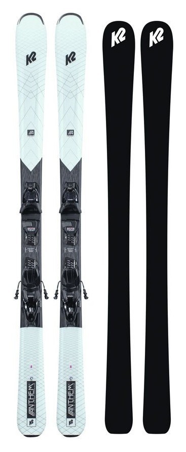 Ліжі гірські комплект K2 ANTHEM 75 W+ERP 10 QKCLK 142см White/grey (10E0408.273.1+10E1015.173.1), RCH_16293