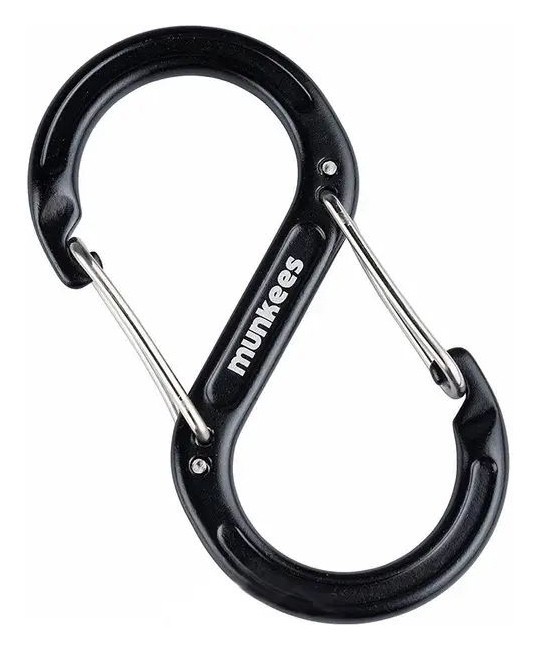 Munkees 3275 карабін Forged S black, 3275-BK