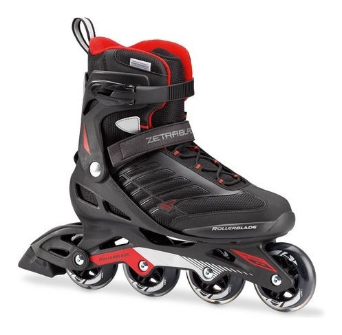 Роликові коньки для дорослих Rollerblade ZETRABLADE M 44.5 (11US) 290мм Black/red (07736600 741), RCH_11167
