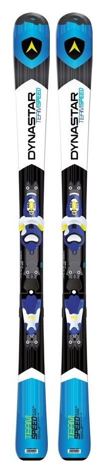 Ліжі гірські для підлітків (комплект) Dynastar TEAM SPEED KID-X+KID-X 4 110см Black/white/blue (DAEJY02+FCEK070), RCH_20645
